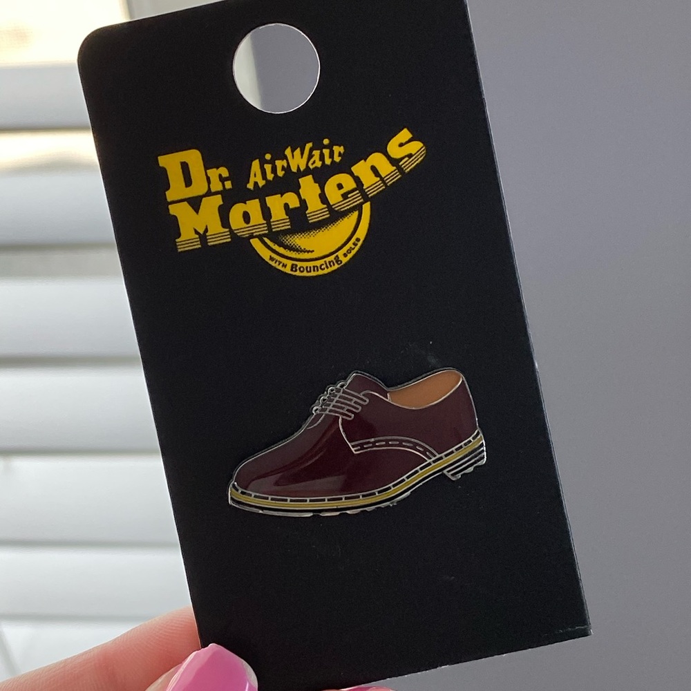 Dr. Marten Shoe Enamel Pin